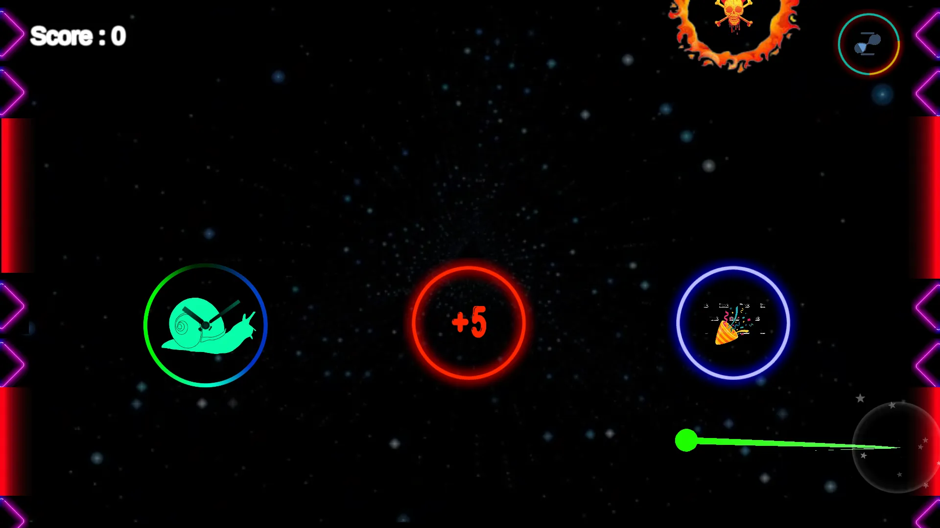 Beat Shift — 2D ball-shifting rhythm game screenshot